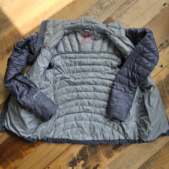 Women's North Face Summitt Series 800 Puffer Down Jacket Gray Size Small - Picture 3 of 12